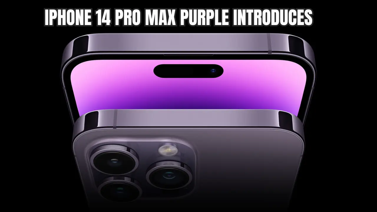  iPhone 14 Pro Max Purple introduces a new hue to Apple's flagship smartphone lineup 