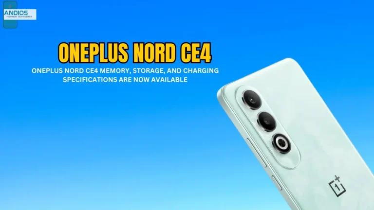 OnePlus Nord CE4 memory, storage, and charging specifications are now available