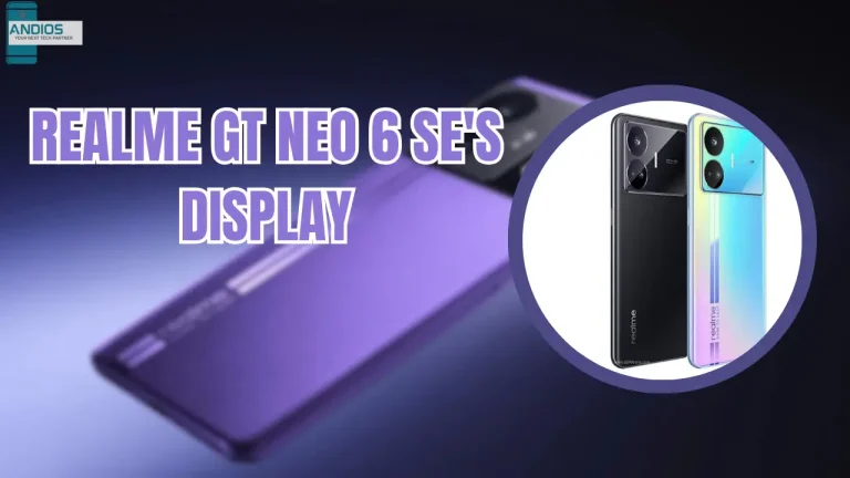 Realme GT Neo 6 SE’s display, processor, and battery leak